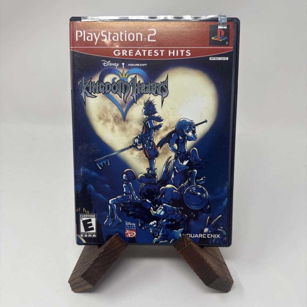 Kingdom Hearts (PlayStation 2 PS2) Complete In Box W/ Registration Card